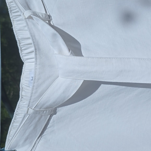 Halston Heritage White Wide Leg Pants - Picture 4 of 7